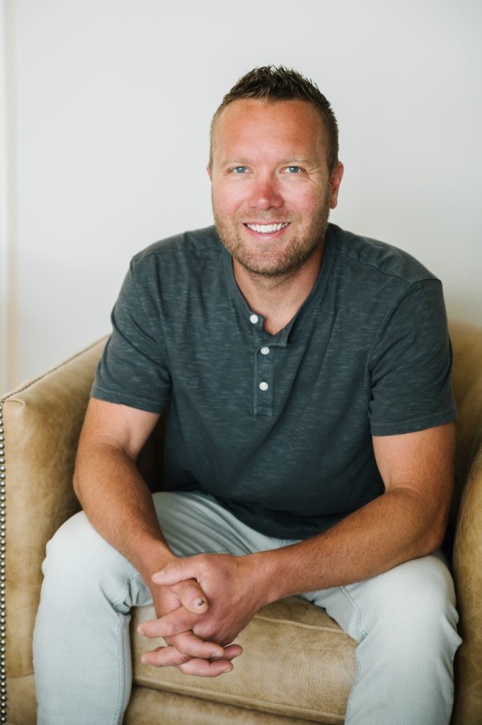 A portrait of Brandon Hoyer for BH Construction in the Sioux Falls area.