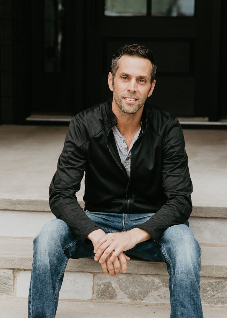 A portrait of Mike for BH Construction in the Sioux Falls area.
