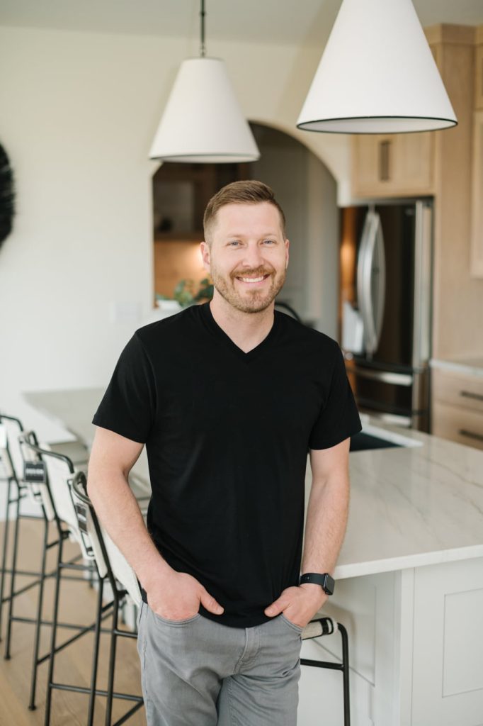A portrait of Skyler for BH Construction in the Sioux Falls area.